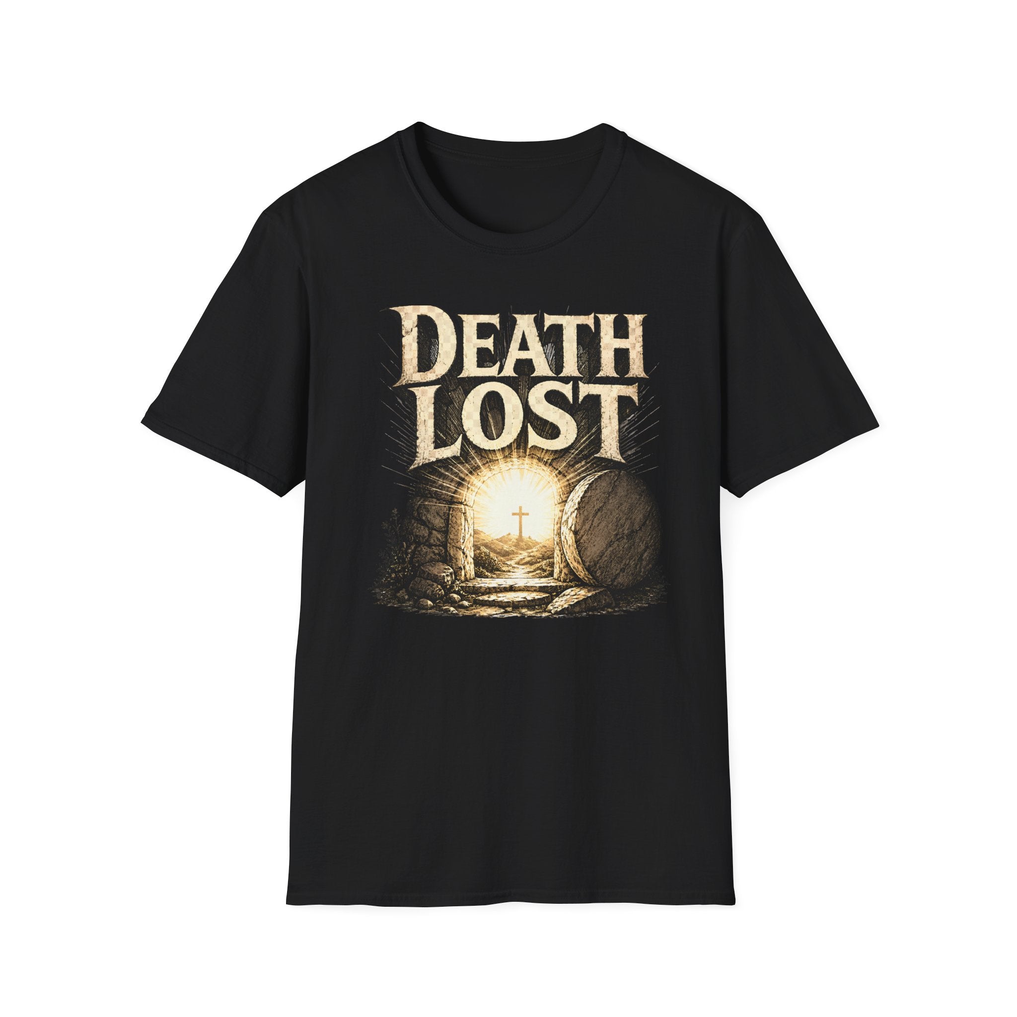Death Lost T-Shirt — Vintage Tombstone Graphic Tee