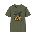 Faith Over Fear T-Shirt — Bold Graffiti Christian Inspirational Tee
