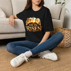 He Is Risen T-Shirt — Easter Christian Cross Resurrection Tee
