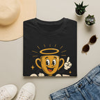 T-Shirt — 'Grace Wins' Angel Trophy Graphic Tee