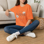 Made to Worship T-Shirt — Floral Christian Faith Tee
