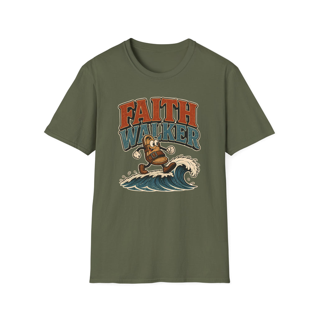 Faith Walker T-Shirt — Retro Surfing Faith Graphic Tee