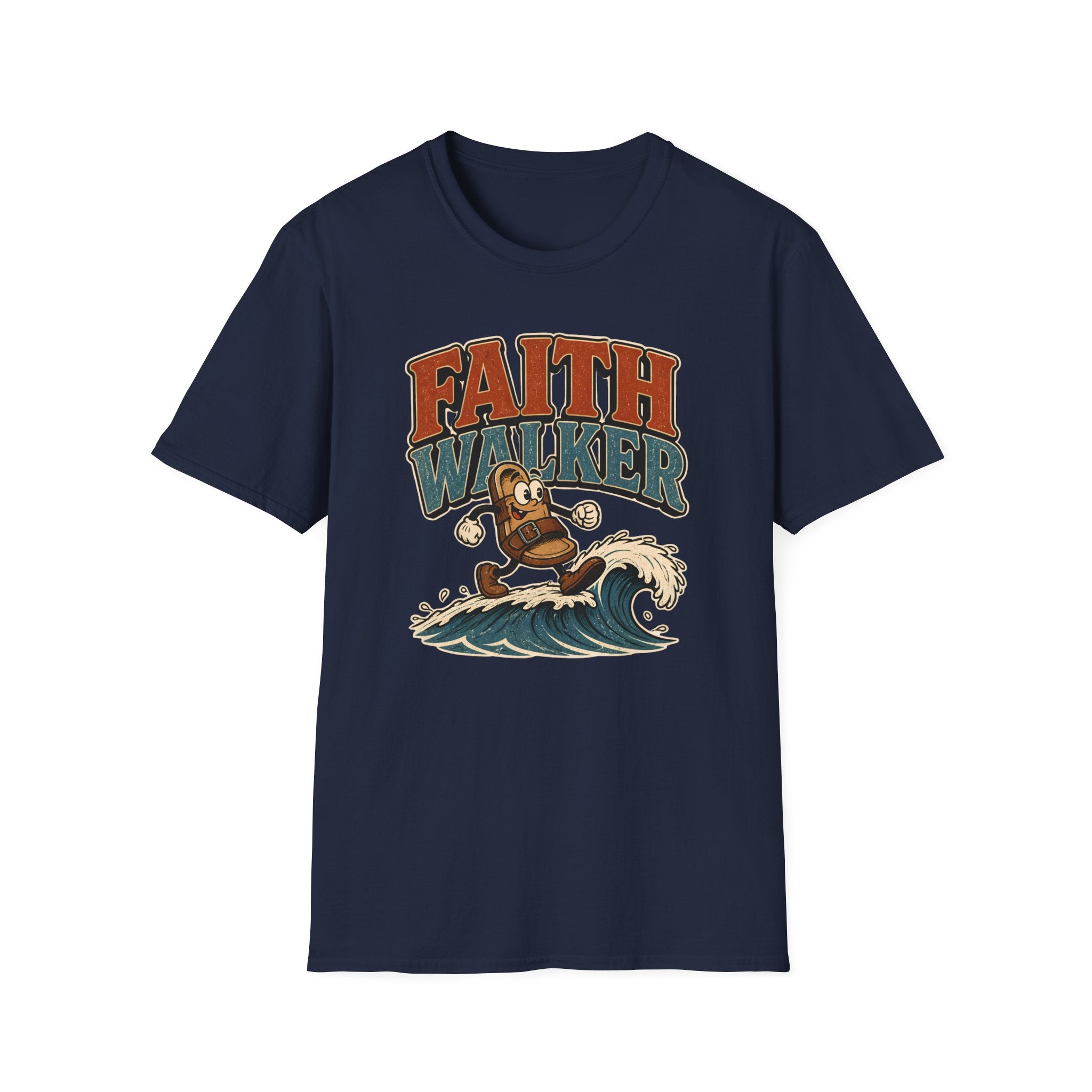 Faith Walker T-Shirt — Retro Surfing Faith Graphic Tee