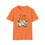 Cozy with Christ T‑Shirt — Faithful Christmas Cozy Home Design