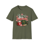 Prayer & Peppermint Christmas T-Shirt — Festive Bible Holiday Tee