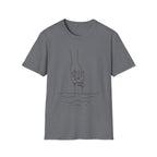 T-Shirt — Minimal Line Art Holding Hands Design