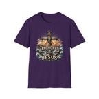 Anchored in Jesus T-Shirt — Christian Anchor Faith Tee