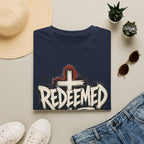 Redeemed Cross T‑Shirt — Christian Faith Graphic Tee