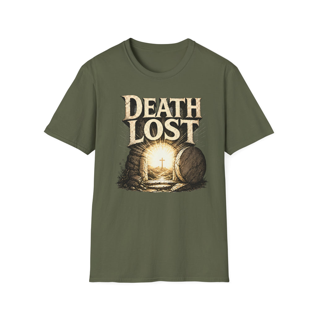 Death Lost T-Shirt — Vintage Tombstone Graphic Tee