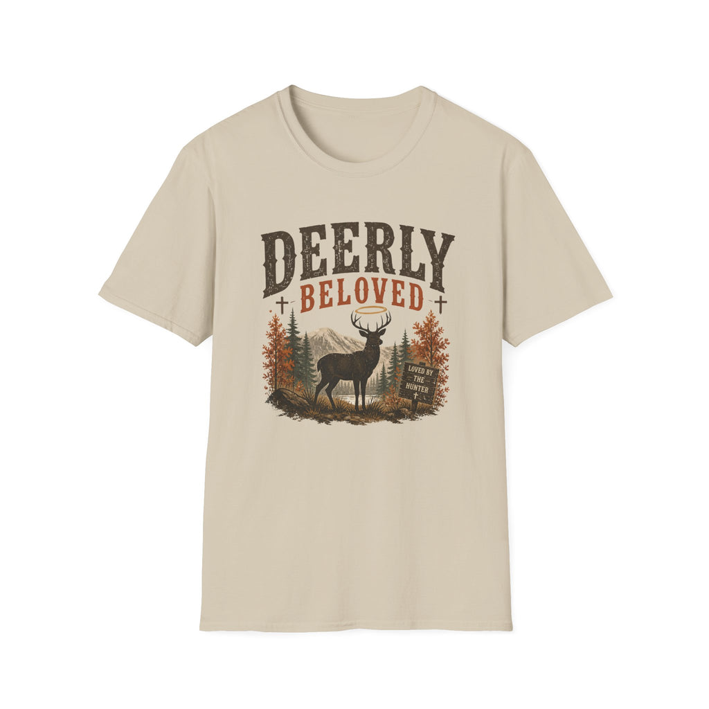 Deerly Beloved Graphic Tee — Rustic Deer Nature T-Shirt