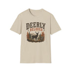 Deerly Beloved Graphic Tee — Rustic Deer Nature T-Shirt