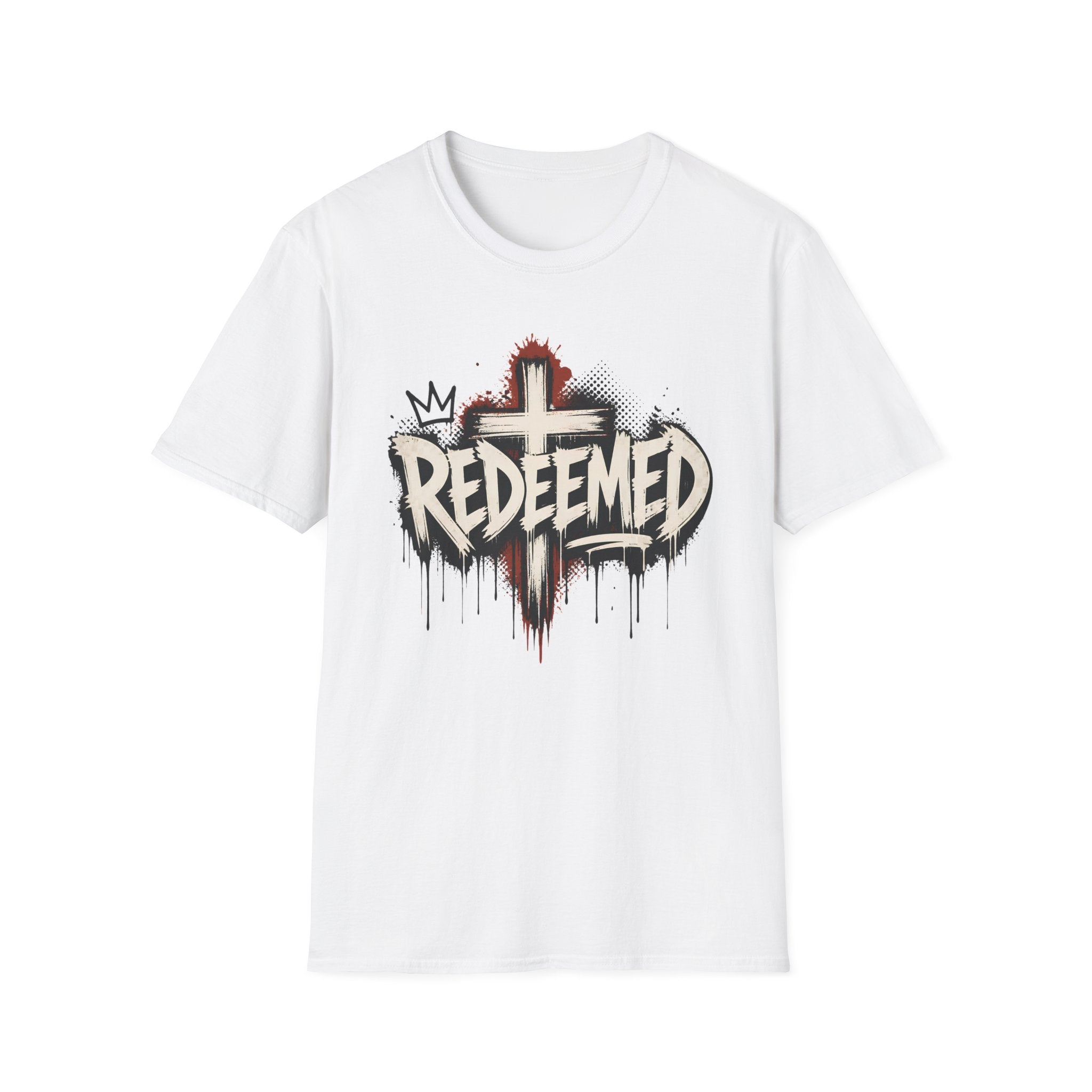 Redeemed Cross T‑Shirt — Christian Faith Graphic Tee
