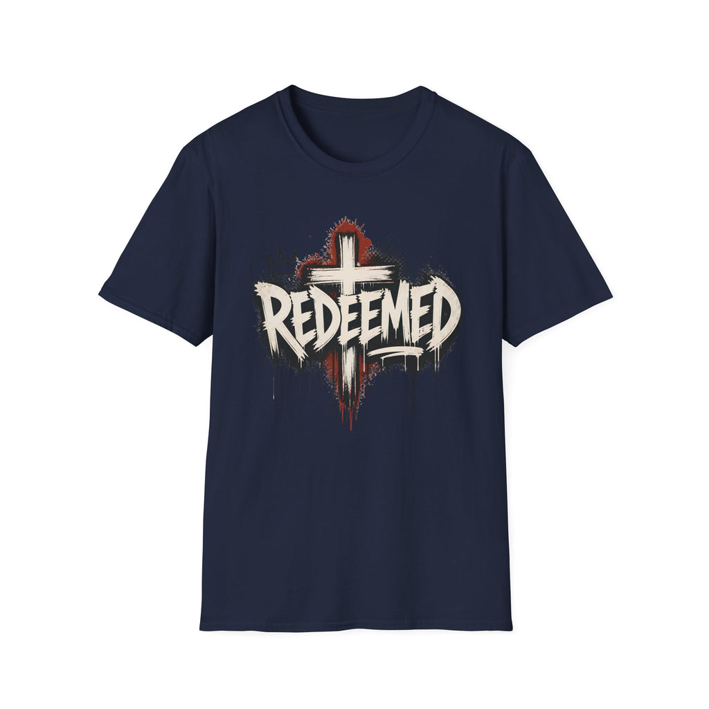 Redeemed Cross T‑Shirt — Christian Faith Graphic Tee