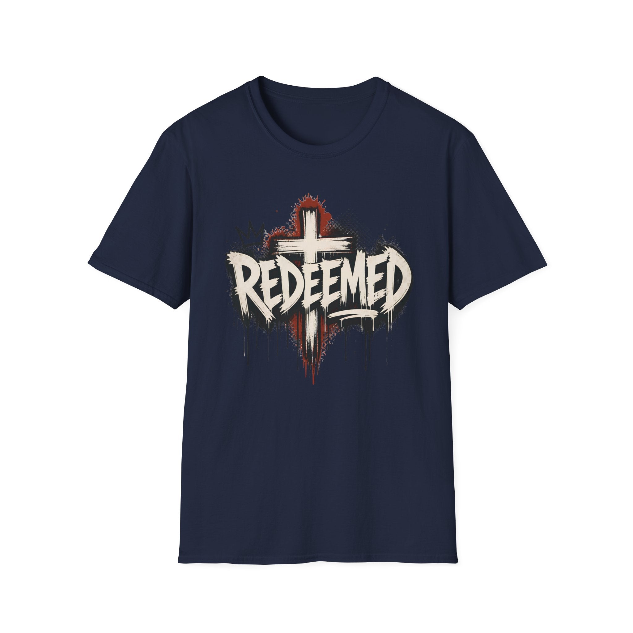 Redeemed Cross T‑Shirt — Christian Faith Graphic Tee