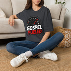 Gospel Fueled T-Shirt — Christian Faith Fuel Gauge Tee