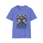 Christian Cross T-Shirt — "Jesus Changed Everything" Faith Tee