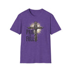 Christian T-Shirt — "Paid in Full" Cross Graphic Faith Tee