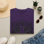 I Will Fear No Evil T-Shirt — Psalm 23:4 Inspirational Christian Tee