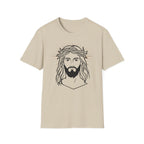 Jesus Portrait T-Shirt — Crown of Thorns Faith Tee