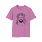 Jesus Portrait T-Shirt — Crown of Thorns Faith Tee