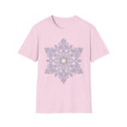 Floral Mandala Tee — Sunburst Lace Graphic T-Shirt