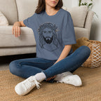 Jesus Portrait T-Shirt — Crown of Thorns Faith Tee