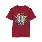 T-Shirt — "Sing to the Lord" Vintage Microphone Christian Music Tee