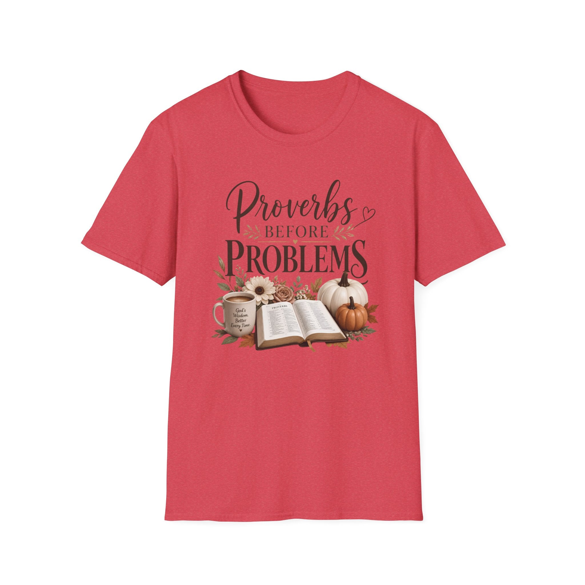 T-Shirt — "Proverbs Before Problems" Inspirational Christian Tee