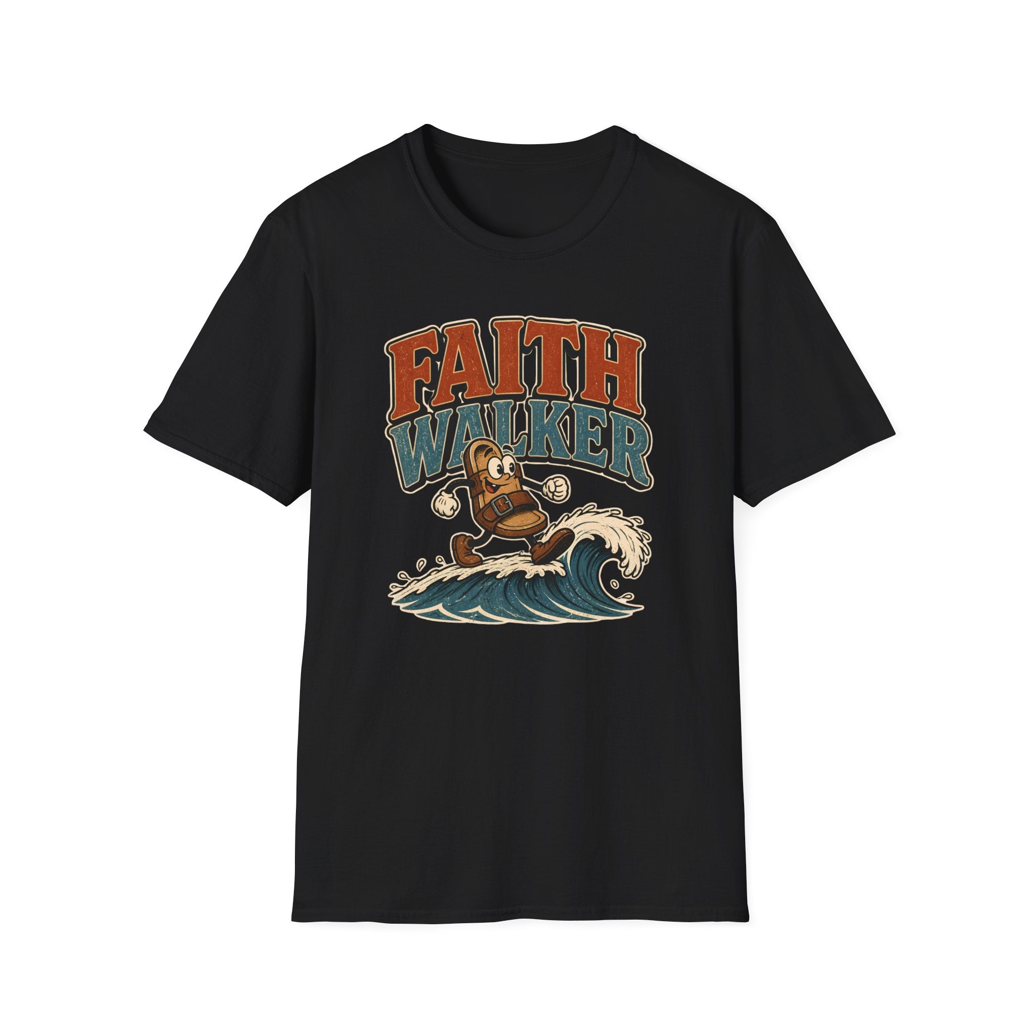 Faith Walker T-Shirt — Retro Surfing Faith Graphic Tee