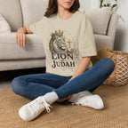 Lion of Judah T-Shirt — Christian Faith King Lion Graphic Tee