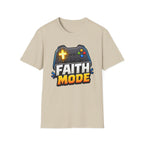 Faith Mode Gamer T-Shirt — Christian Video Game Controller Tee
