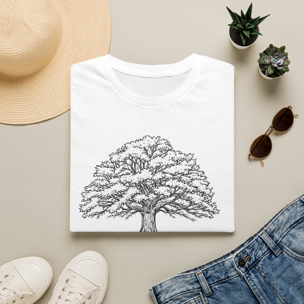 Tree of Life T-Shirt — Detailed Oak Tree Illustration Shirt