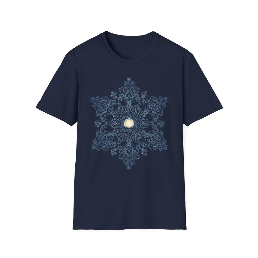 Floral Mandala Tee — Sunburst Lace Graphic T-Shirt