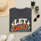 Let God Cook T-Shirt — Faith-Inspired Vintage Kitchen Graphic Tee