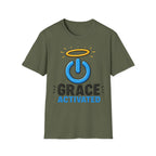T-Shirt — Grace Activated Graphic Tee (Halo Power Symbol)