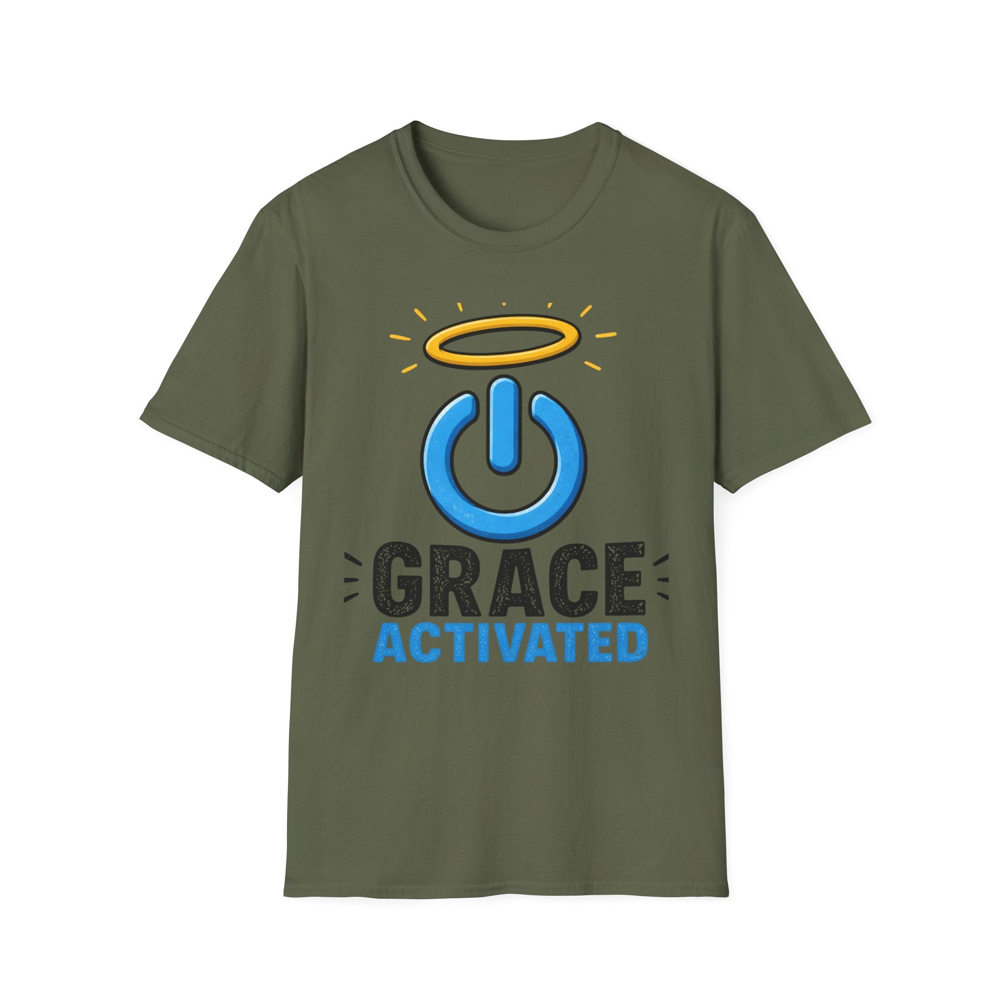 T-Shirt — Grace Activated Graphic Tee (Halo Power Symbol)