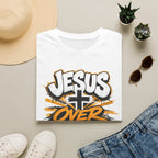 Jesus Over Everything T-Shirt — Faith Graphic Tee with Cross Streetwear Design