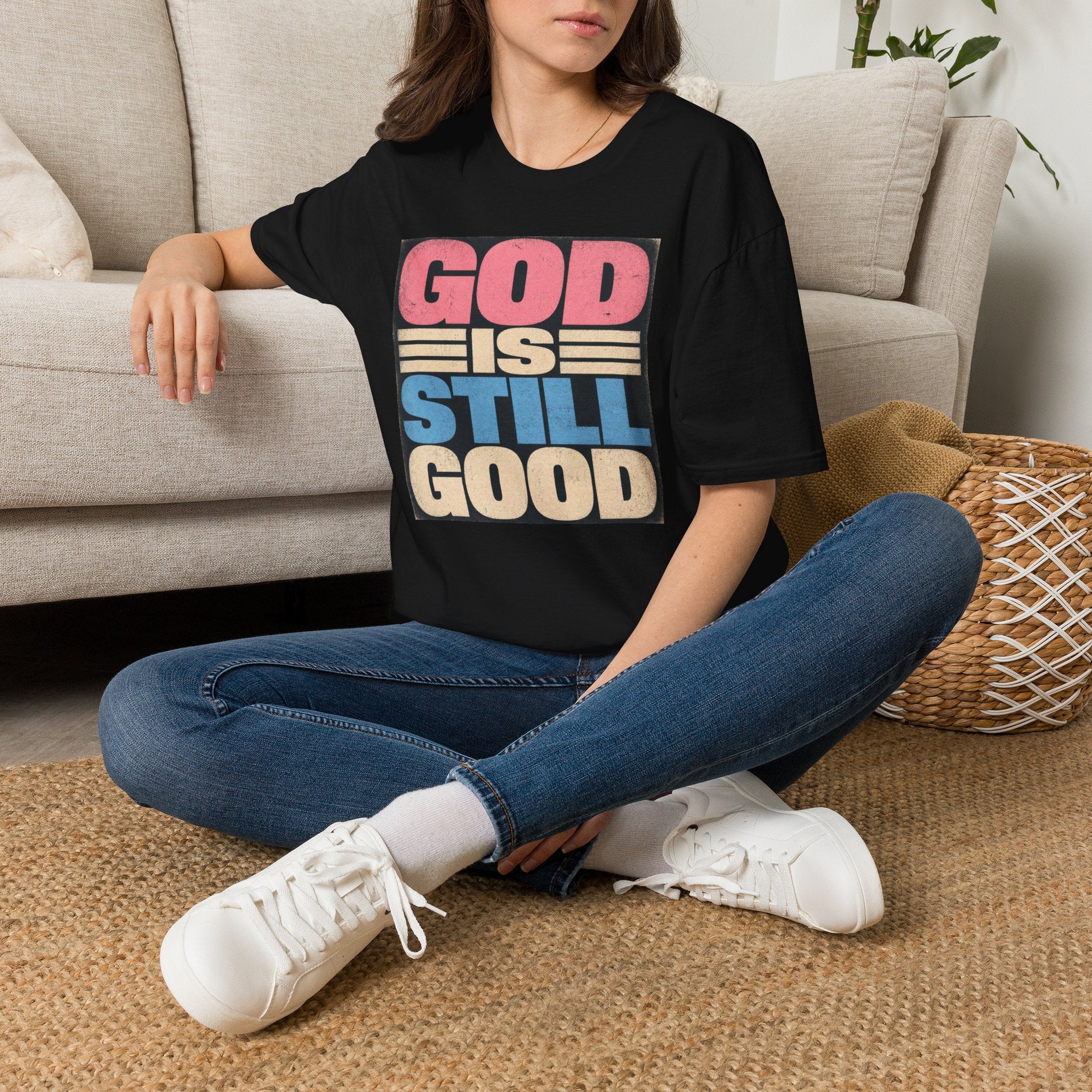 T-Shirt — "God Is Still Good" Retro Faith Graphic Tee