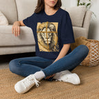 Lion Cross T‑Shirt — Faith-Inspired Lion Graphic Tee