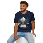Mountain Campfire T‑Shirt — Scenic Outdoors Graphic Tee