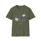 Made to Worship T-Shirt — Floral Christian Faith Tee