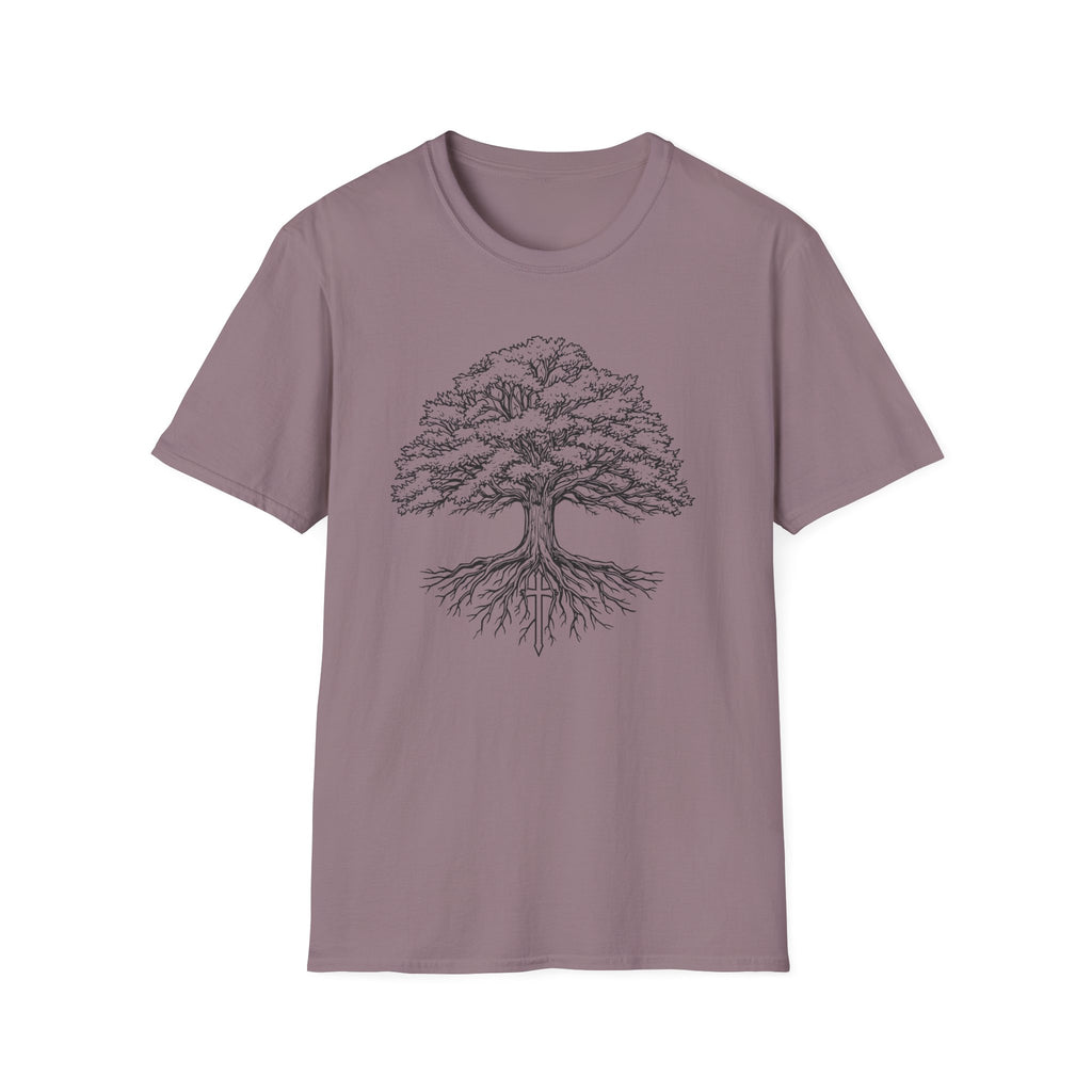 Tree of Life T-Shirt — Detailed Oak Tree Illustration Shirt