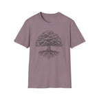 Tree of Life T-Shirt — Detailed Oak Tree Illustration Shirt