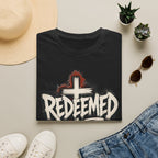 Redeemed Cross T‑Shirt — Christian Faith Graphic Tee