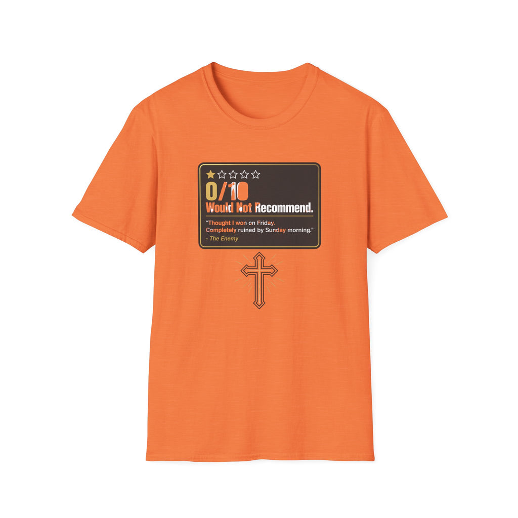 T‑Shirt — "0/10 Would Not Recommend" Funny Rating Review Tee (Copy)