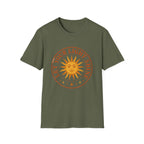 Sunshine Graphic T-Shirt — "Let Your Light Shine" Inspirational Tee