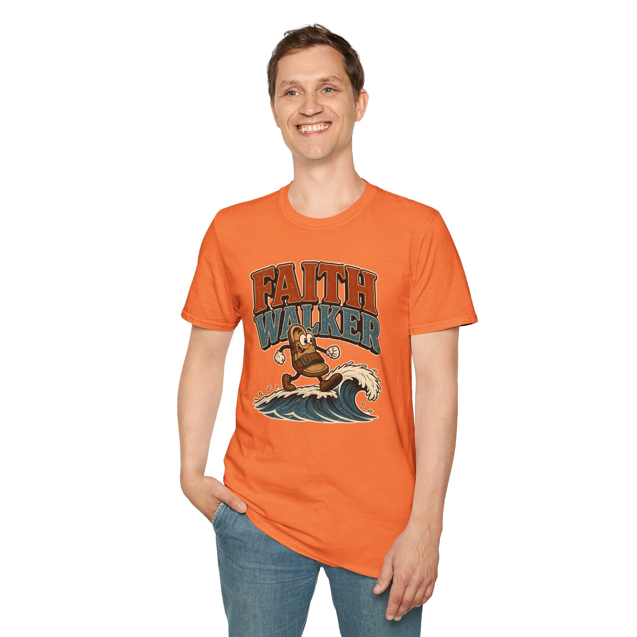 Faith Walker T-Shirt — Retro Surfing Faith Graphic Tee