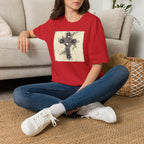 Vintage Microphone Cross T-Shirt — Retro Gospel Music Tee