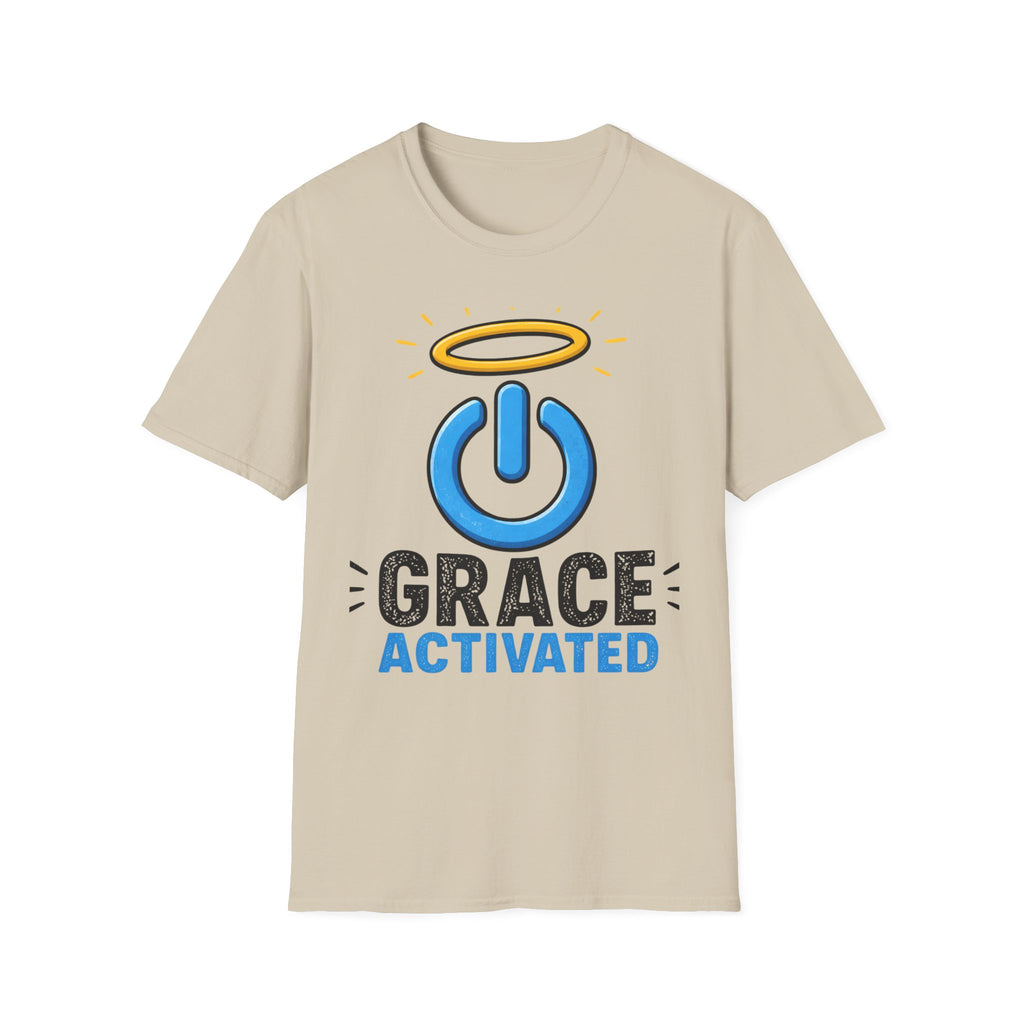 T-Shirt — Grace Activated Graphic Tee (Halo Power Symbol)