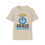 T-Shirt — Grace Activated Graphic Tee (Halo Power Symbol)